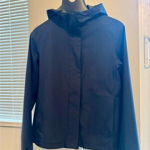 Uniqlo Waterproof Hooded Jacket – Navy – Size M